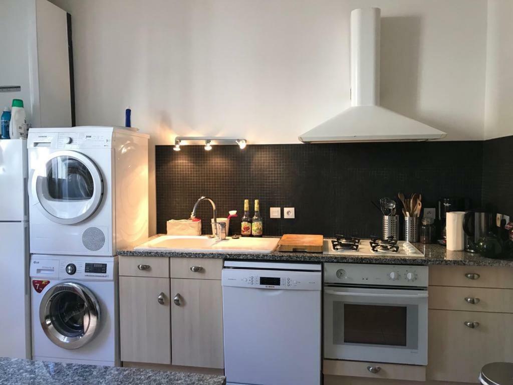 Appartement L'Etape, 2ch, 250m Gde Plage, tt à pieds, Parking couvert à Biarritz Extérieur photo